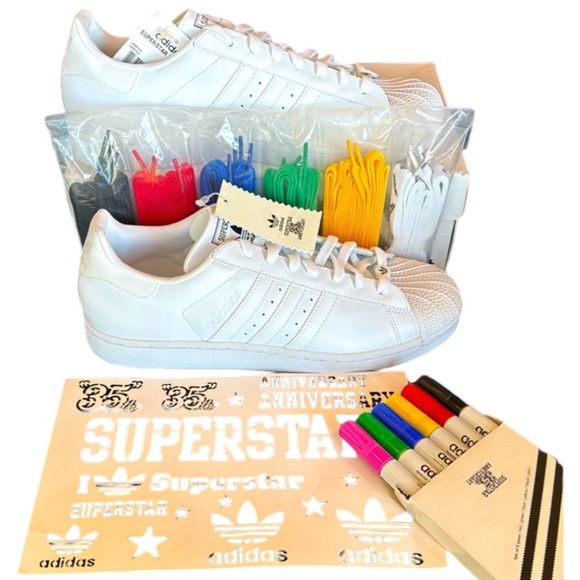 adidas gazelle silver green womens Chrome Hearts 35th Anniversary Superstar "London" - 6